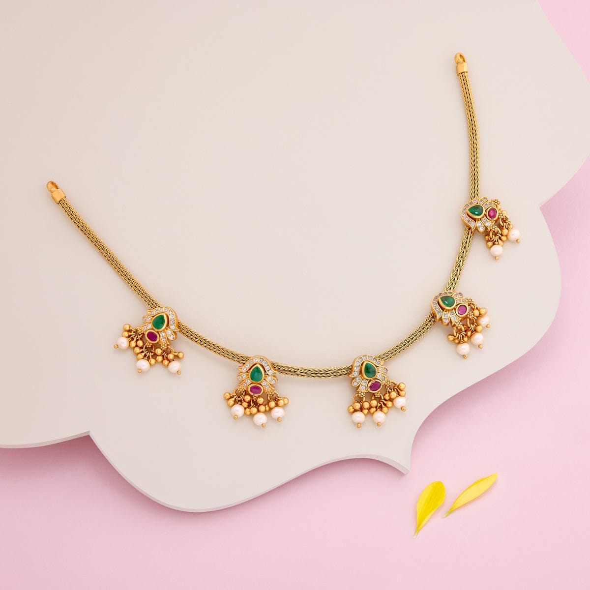 Temple Necklace Silver Temple Necklace 188208