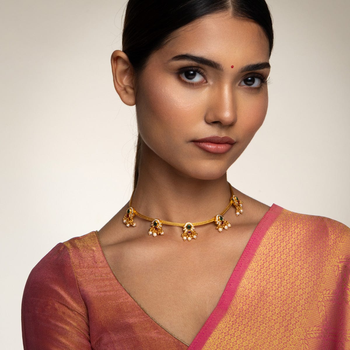 Temple Necklace Silver Temple Necklace 188208