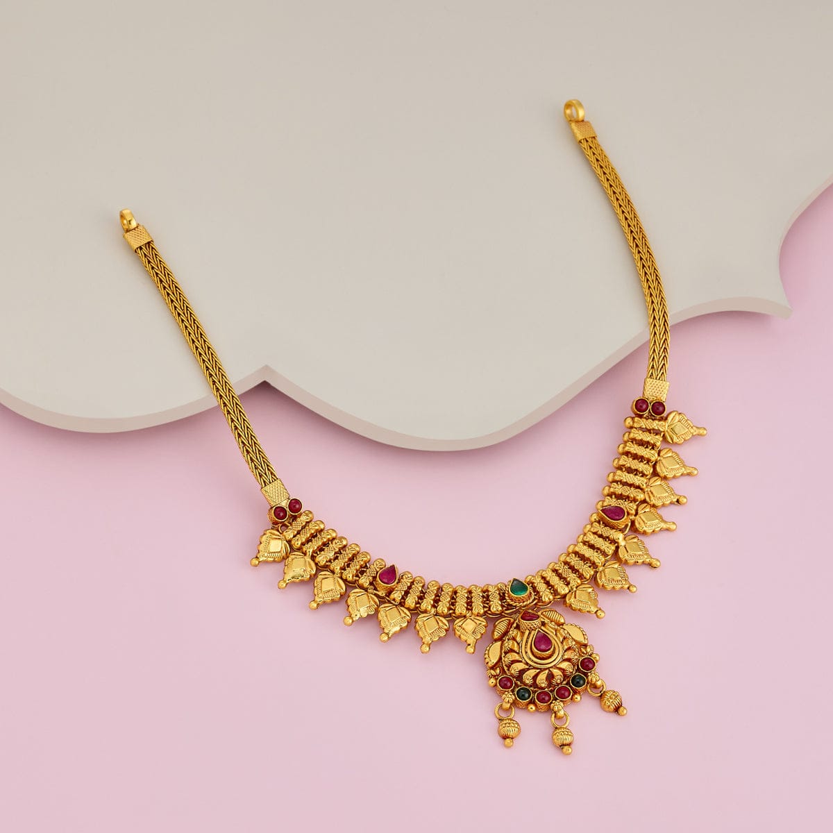 Temple Necklace Silver Temple Necklace 188943