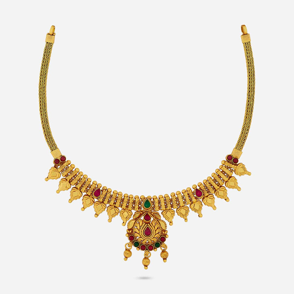 Temple Necklace Silver Temple Necklace 188943