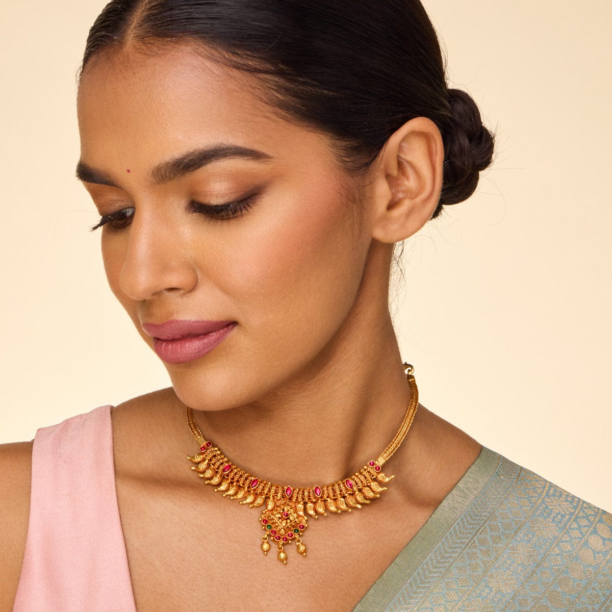 Temple Necklace Silver Temple Necklace 190851