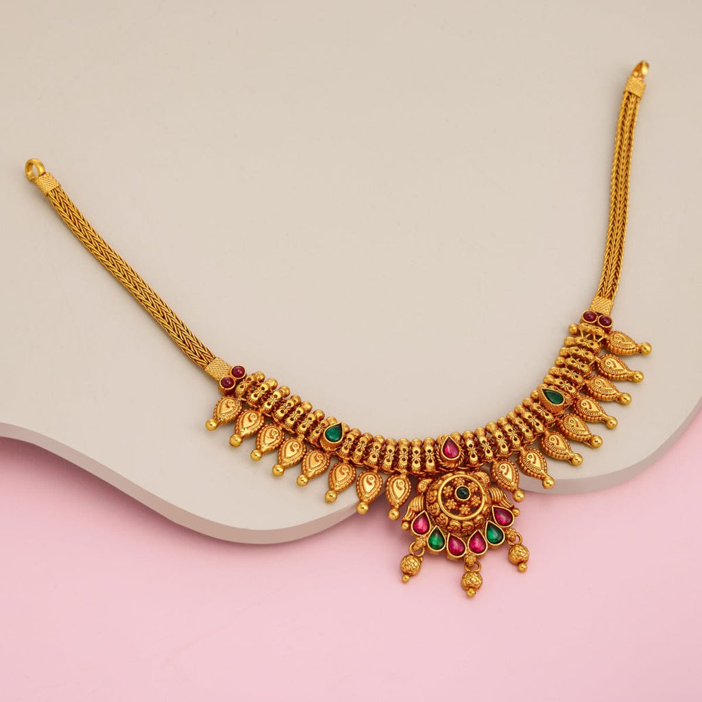 Temple Necklace Silver Temple Necklace 190852