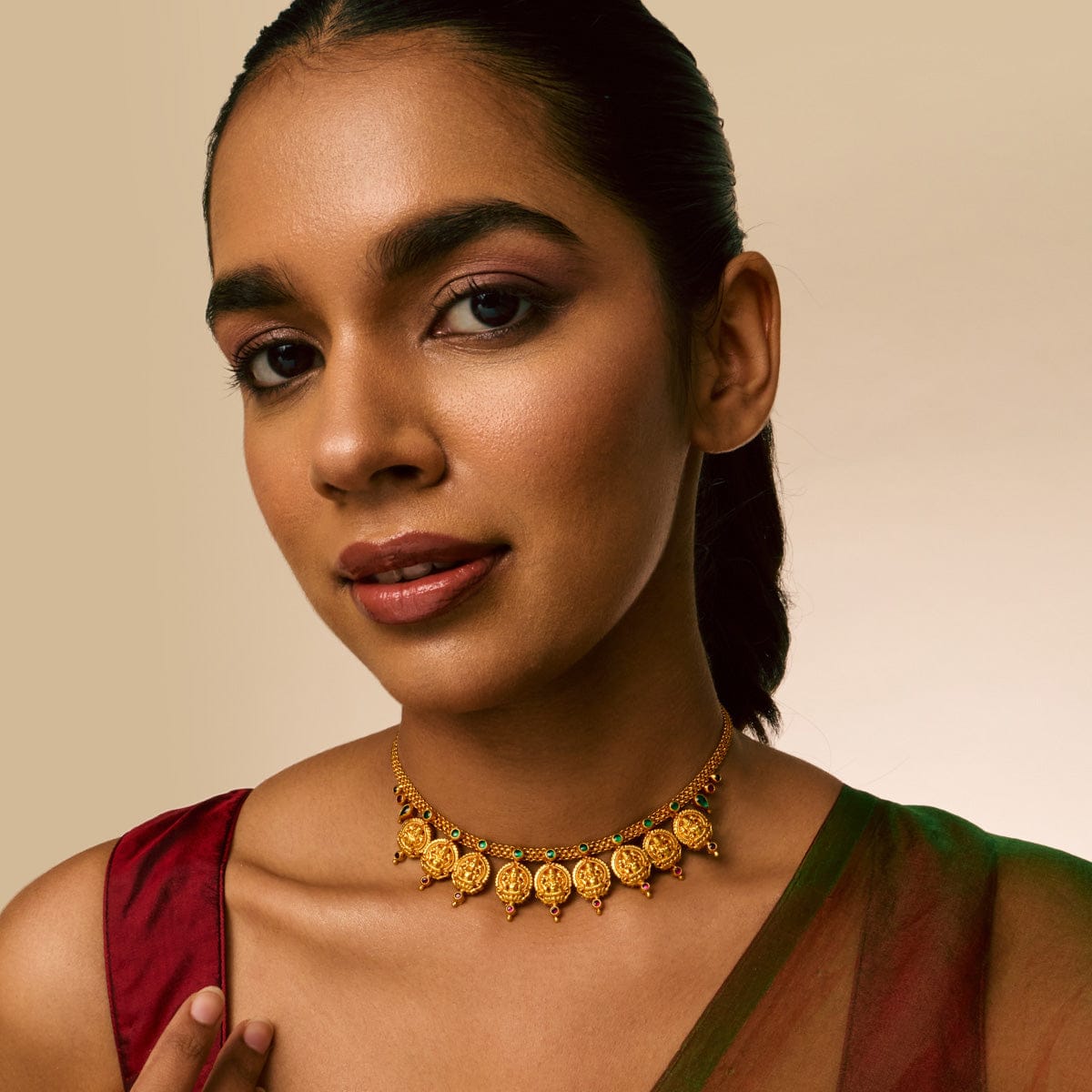 Temple Necklace Silver Temple Necklace 190853