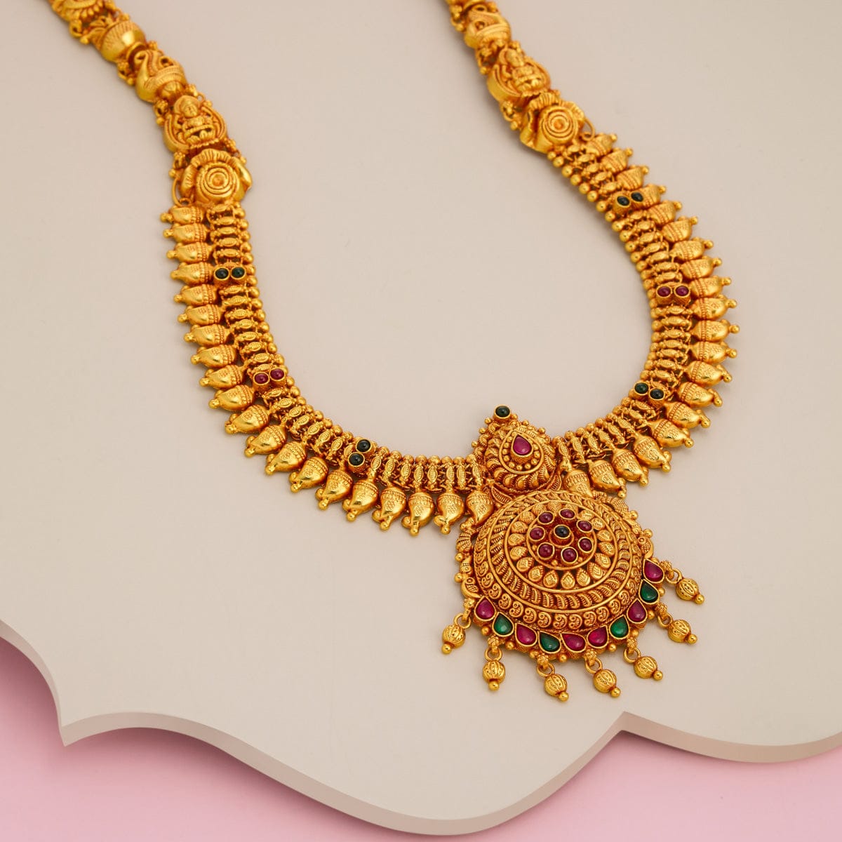 Temple Necklace Silver Temple Necklace 190856