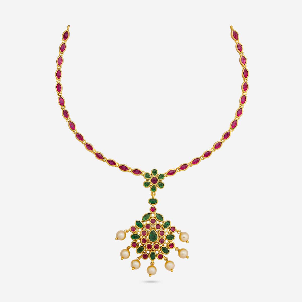 Temple Necklace Silver Temple Necklace 191013