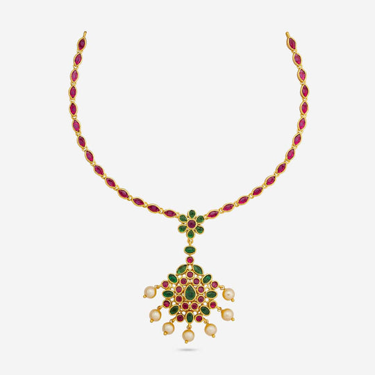 Temple Necklace Silver Temple Necklace 191013