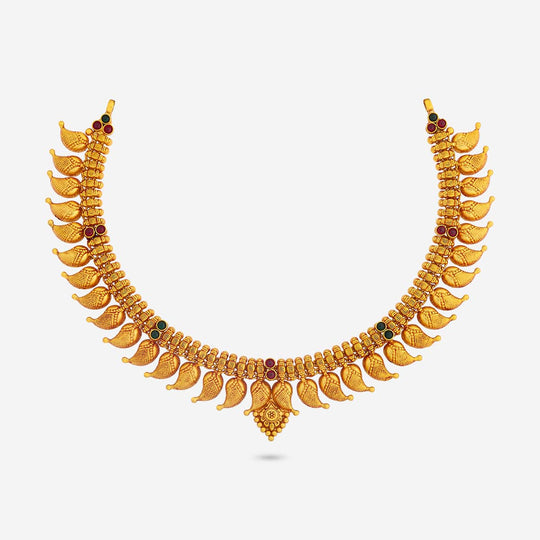 Temple Necklace Silver Temple Necklace 191103
