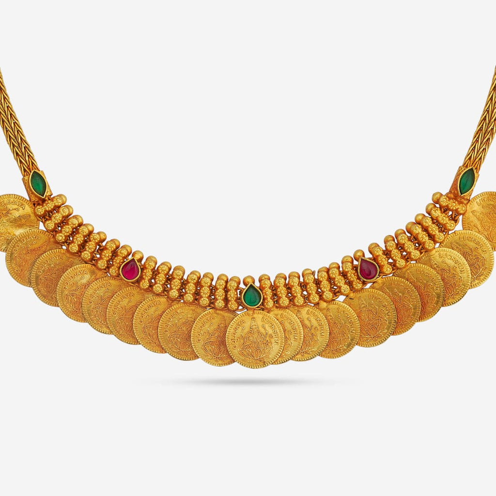 Temple Necklace Silver Temple Necklace 191104