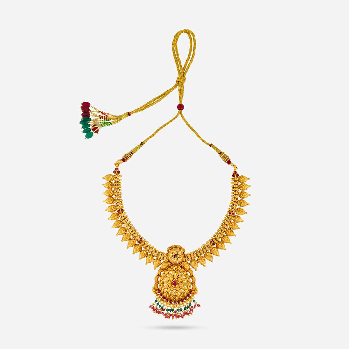 Temple Necklace Silver Temple Necklace 191105