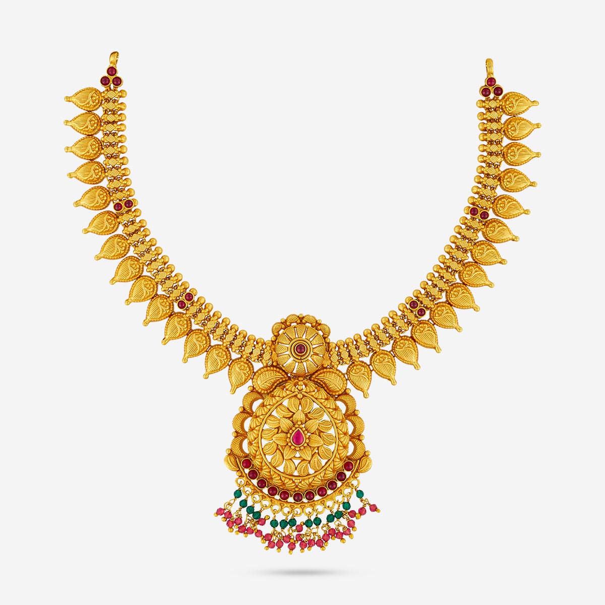 Temple Necklace Silver Temple Necklace 191105