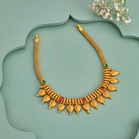 Temple Necklace Silver Temple Necklace 191106