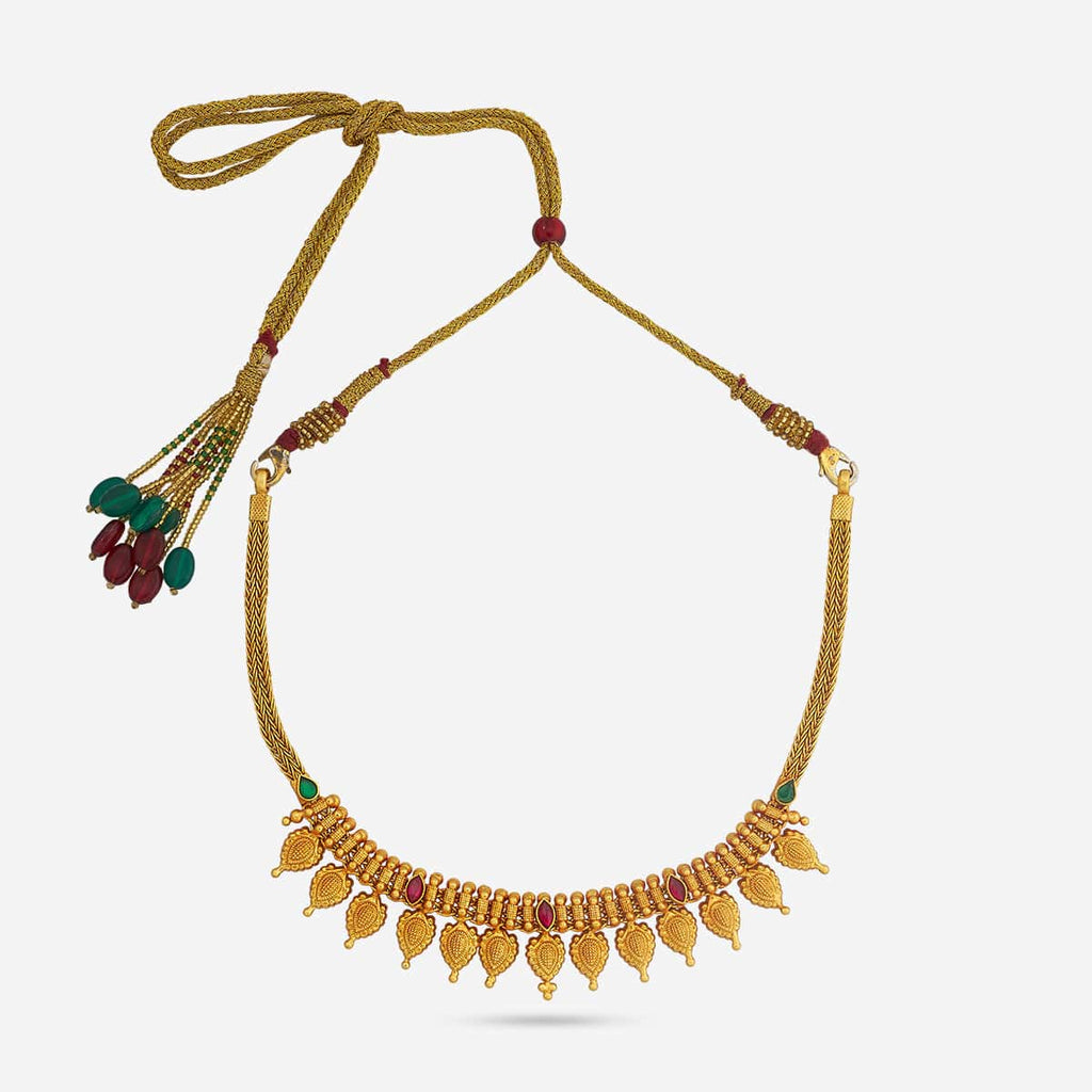 Temple Necklace Silver Temple Necklace 191106