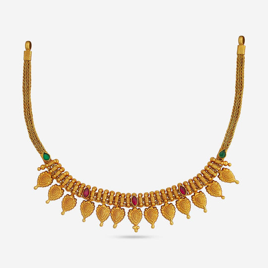 Temple Necklace Silver Temple Necklace 191106