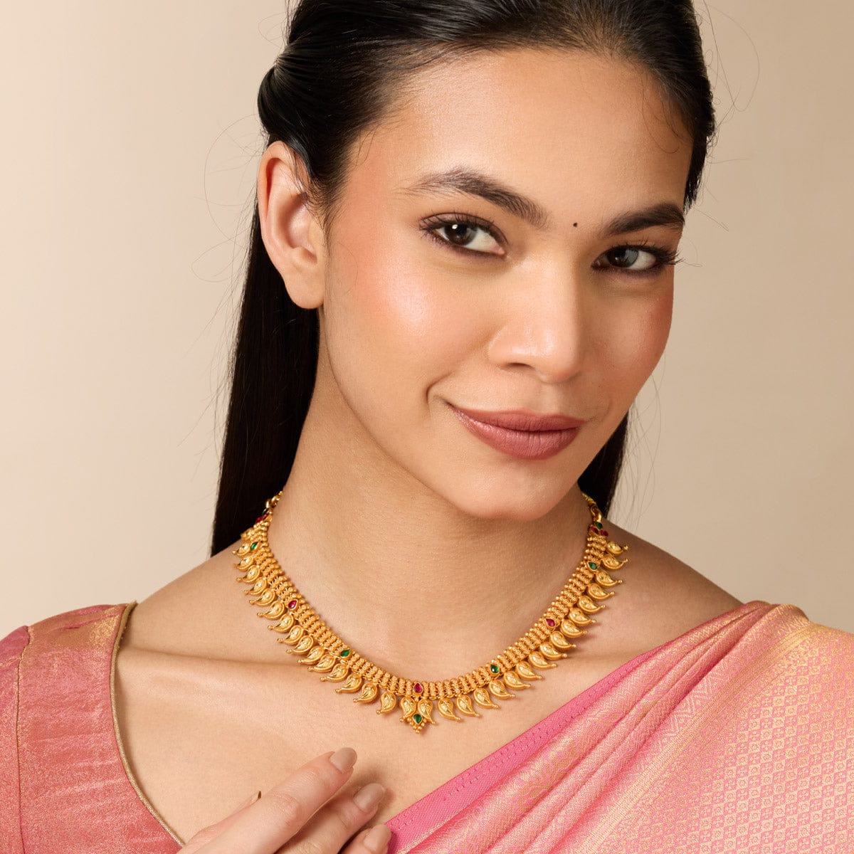 Temple Necklace Silver Temple Necklace 191723