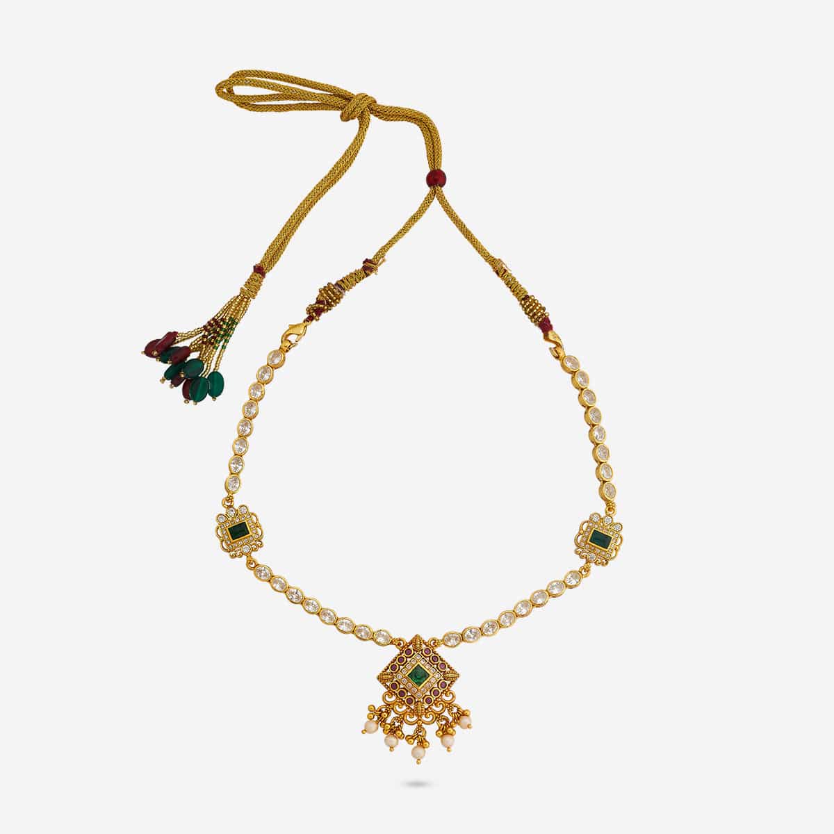 Temple Necklace Silver Temple Necklace 191815