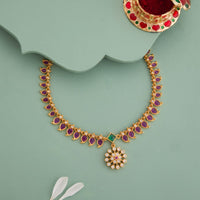 Temple Necklace Silver Temple Necklace 191821