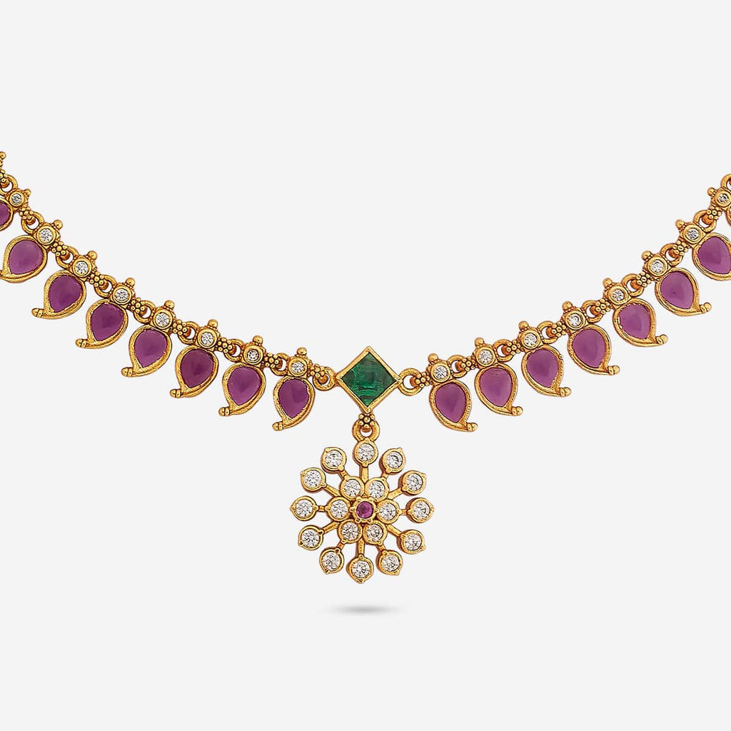 Temple Necklace Silver Temple Necklace 191821