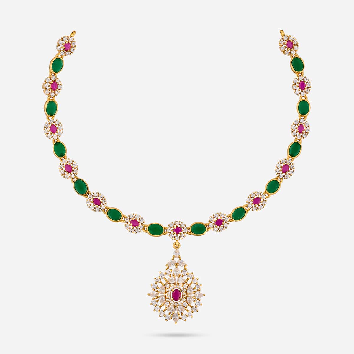 Temple Necklace Silver Temple Necklace 193281