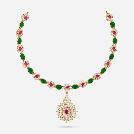 Temple Necklace Silver Temple Necklace 193281