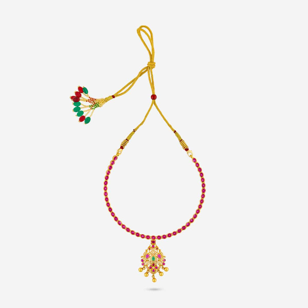 Temple Necklace Silver Temple Necklace 193797