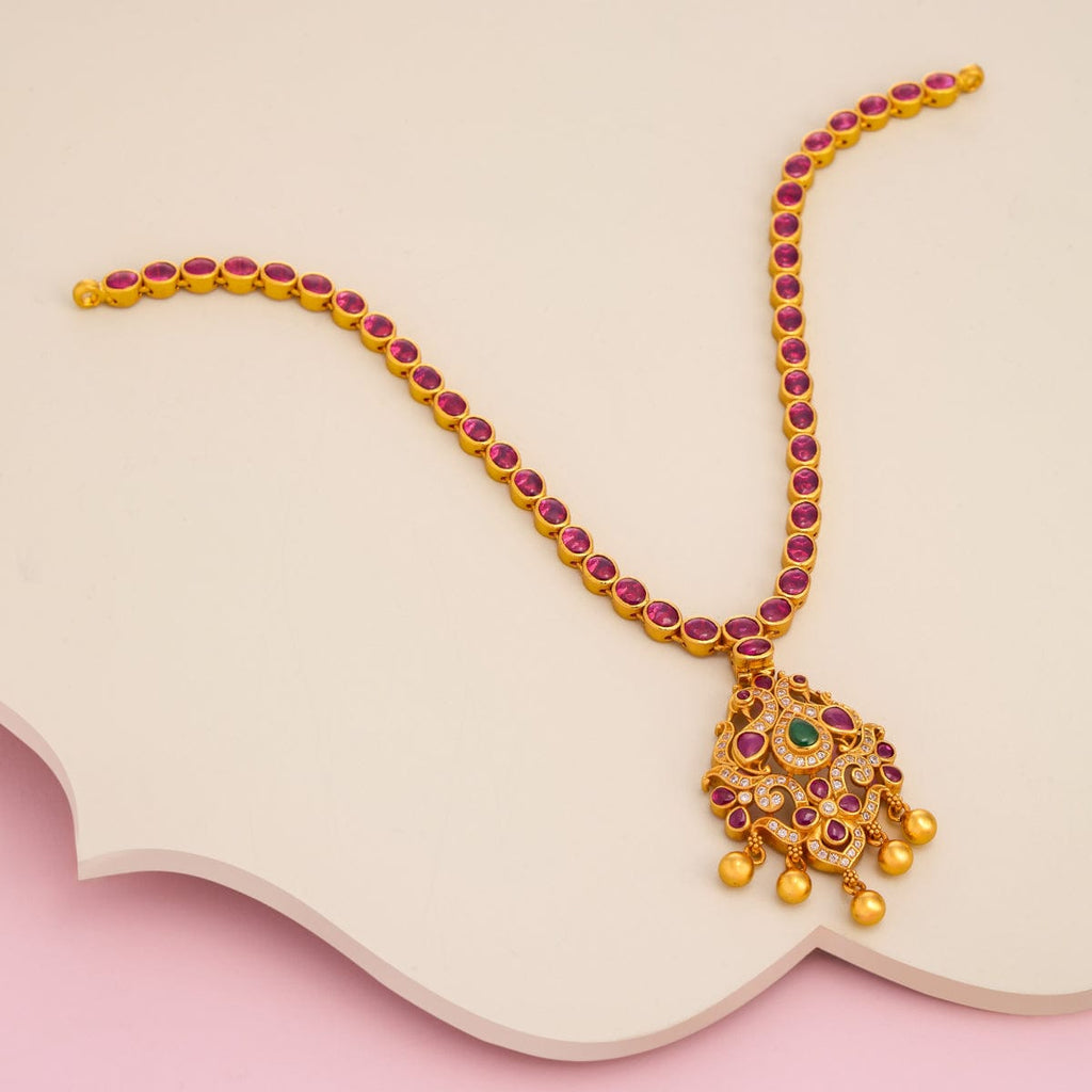 Temple Necklace Silver Temple Necklace 193797