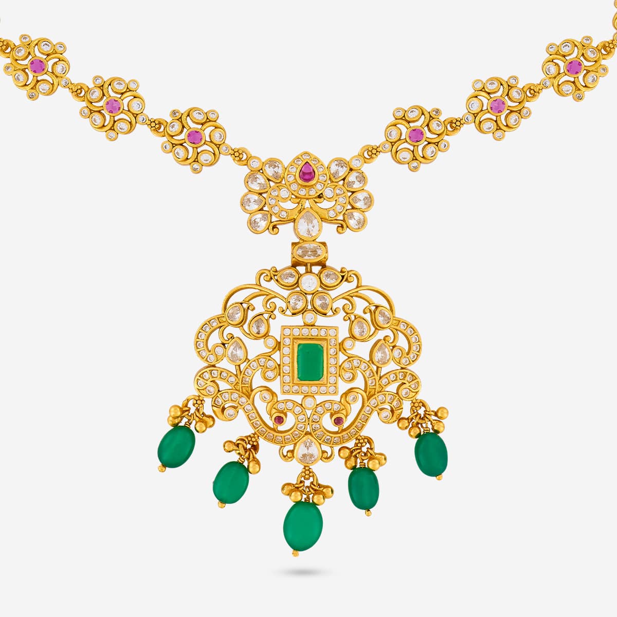 Temple Necklace Silver Temple Necklace 198582