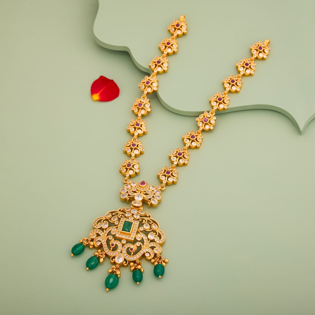 Temple Necklace Silver Temple Necklace 198582