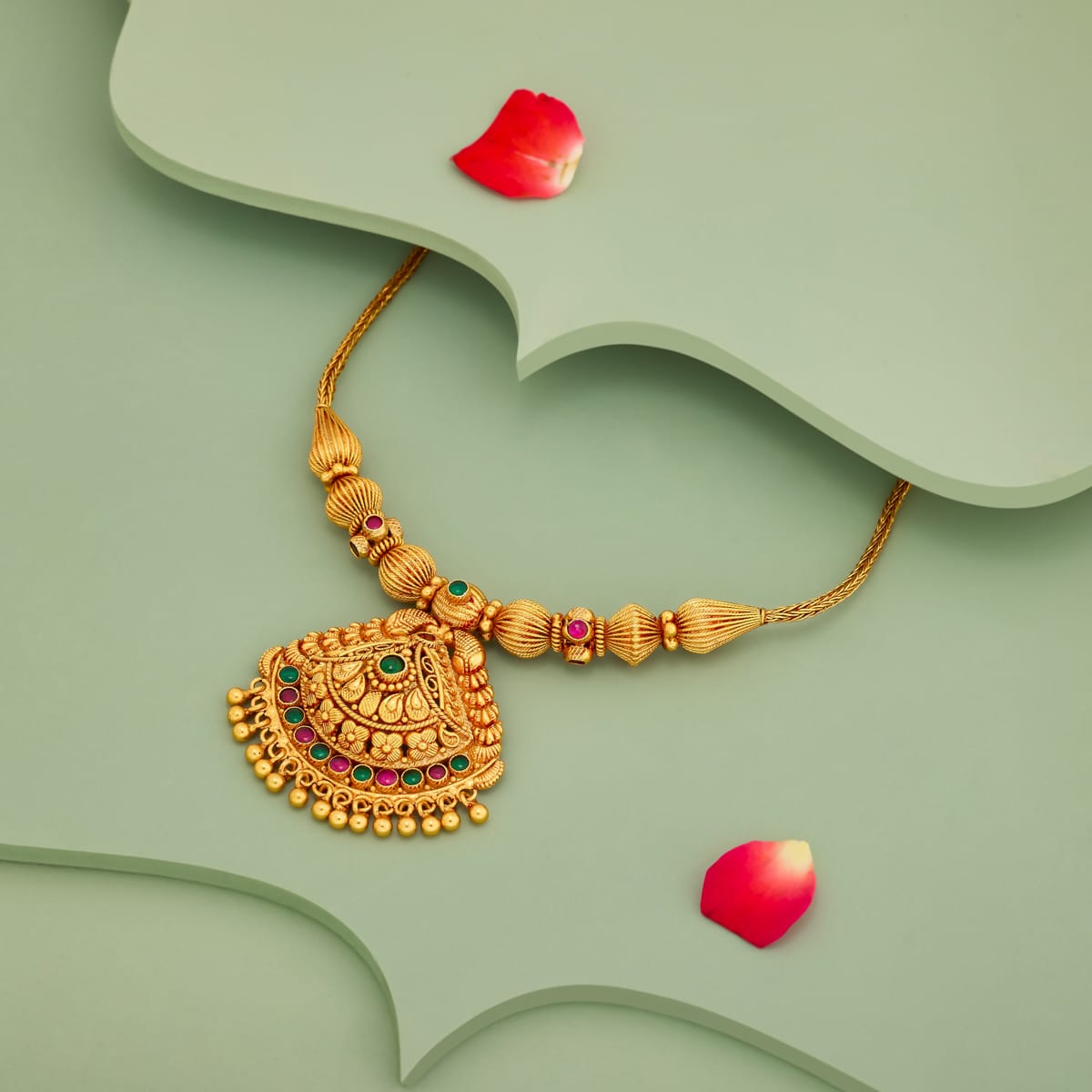 Temple Necklace Silver Temple Necklace 199483