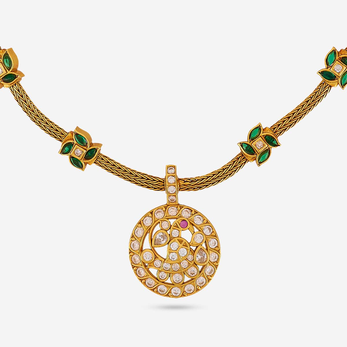 Temple Necklace Silver Temple Necklace 204882