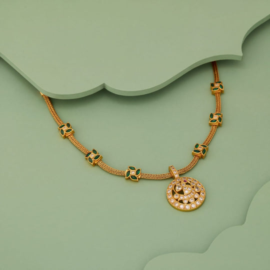 Temple Necklace Silver Temple Necklace 204882