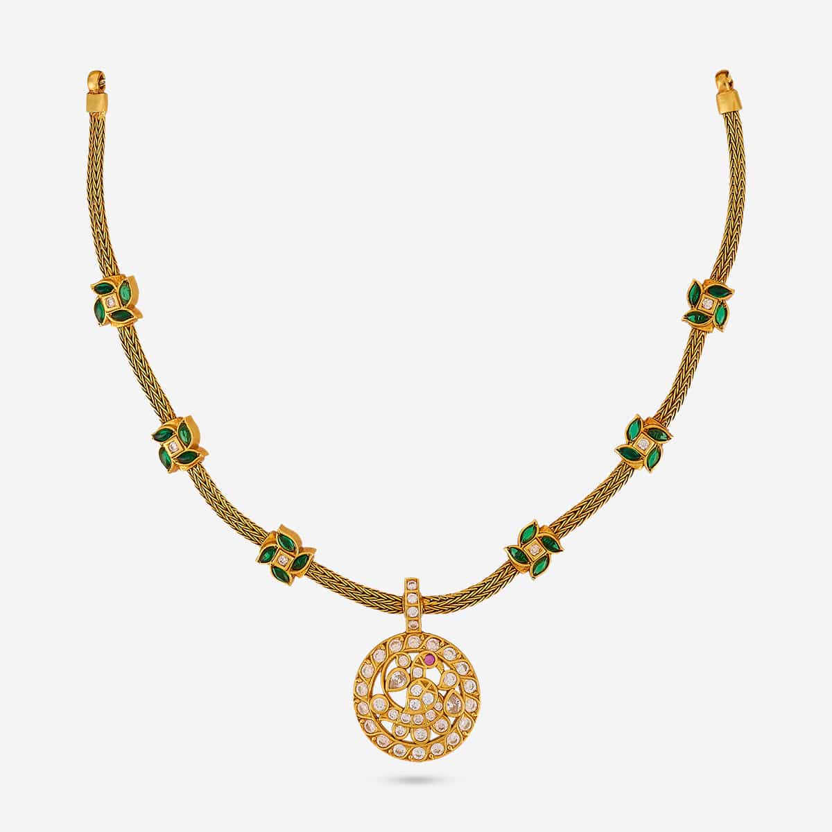 Temple Necklace Silver Temple Necklace 204882