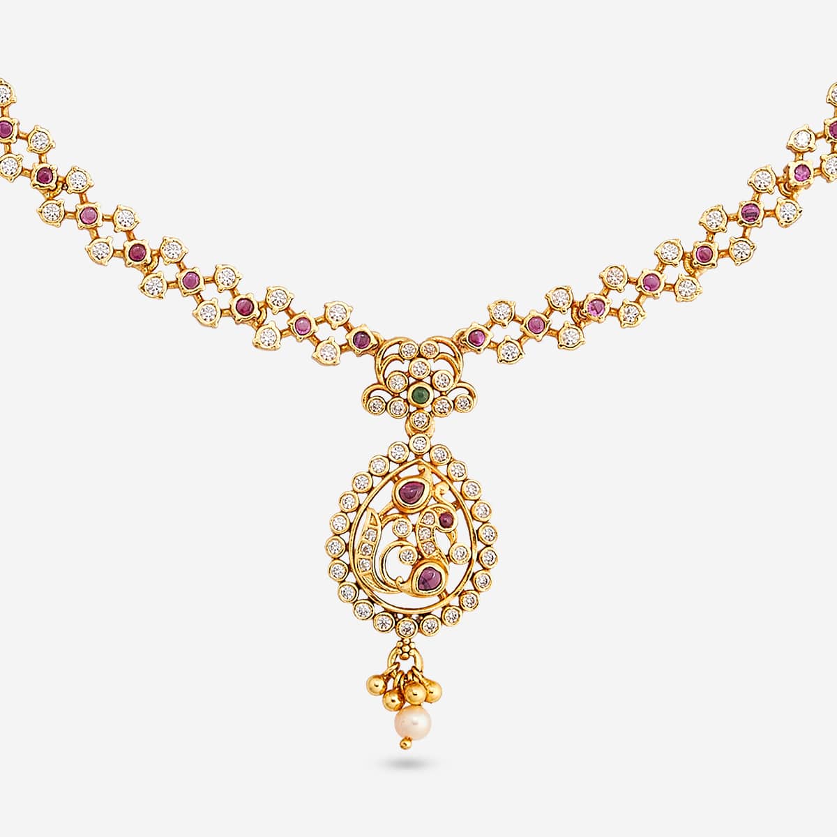 Temple Necklace Silver Temple Necklace 204883