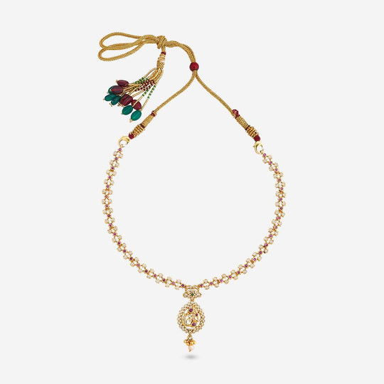 Temple Necklace Silver Temple Necklace 204883