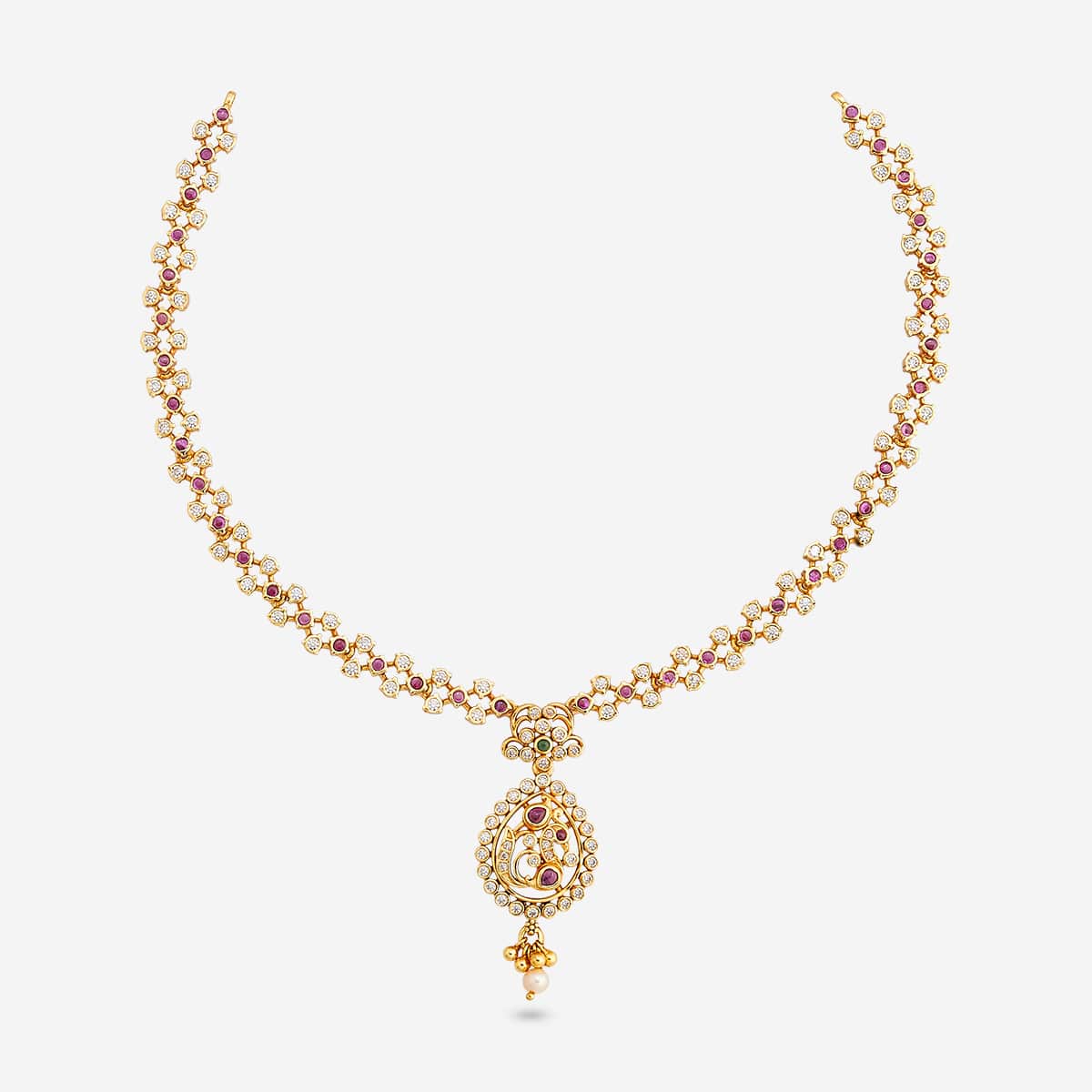 Temple Necklace Silver Temple Necklace 204883