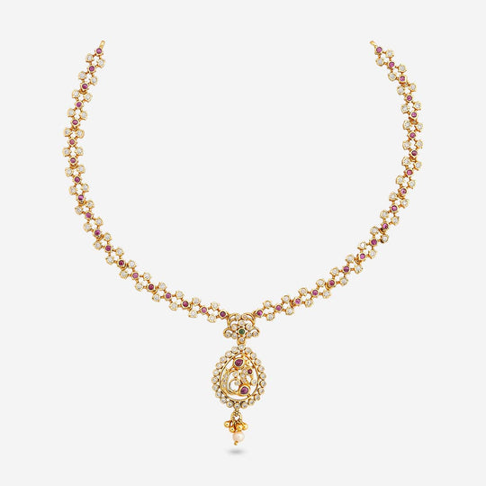Temple Necklace Silver Temple Necklace 204883