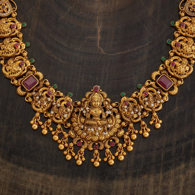 Temple Necklace Silver Temple Necklace 173461