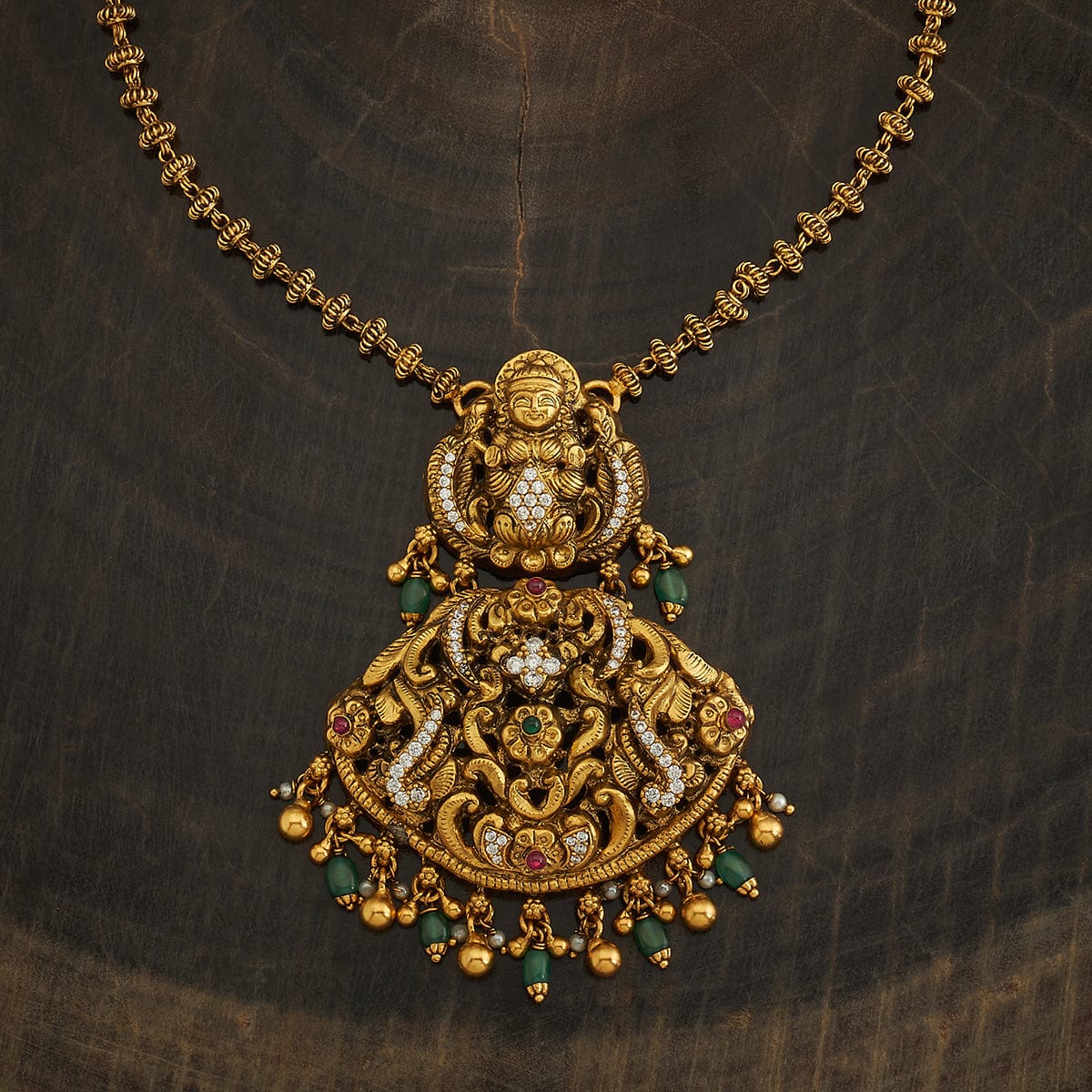 Temple Necklace Silver Temple Necklace 177170