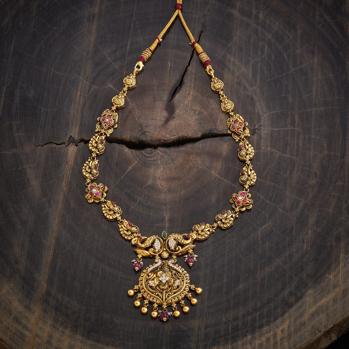 Temple Necklace Silver Temple Necklace 177229