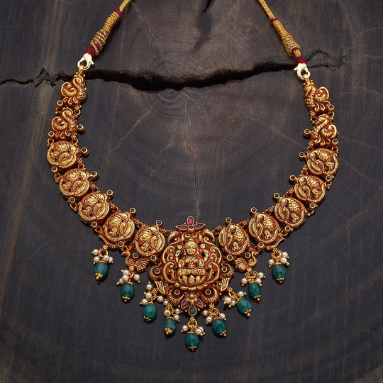 Temple Necklace Silver Temple Necklace 177436