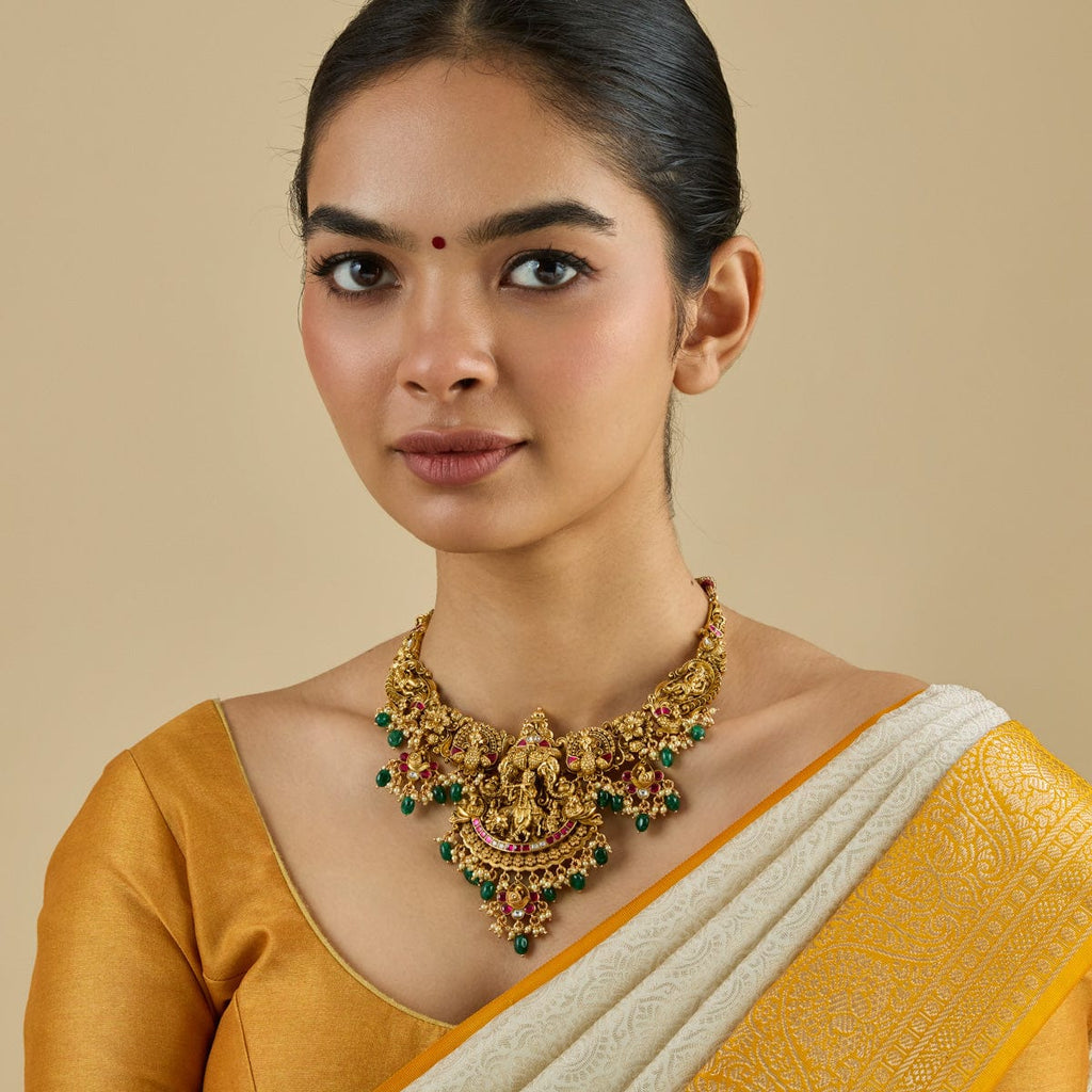 Temple Necklace Silver Temple Necklace 179726