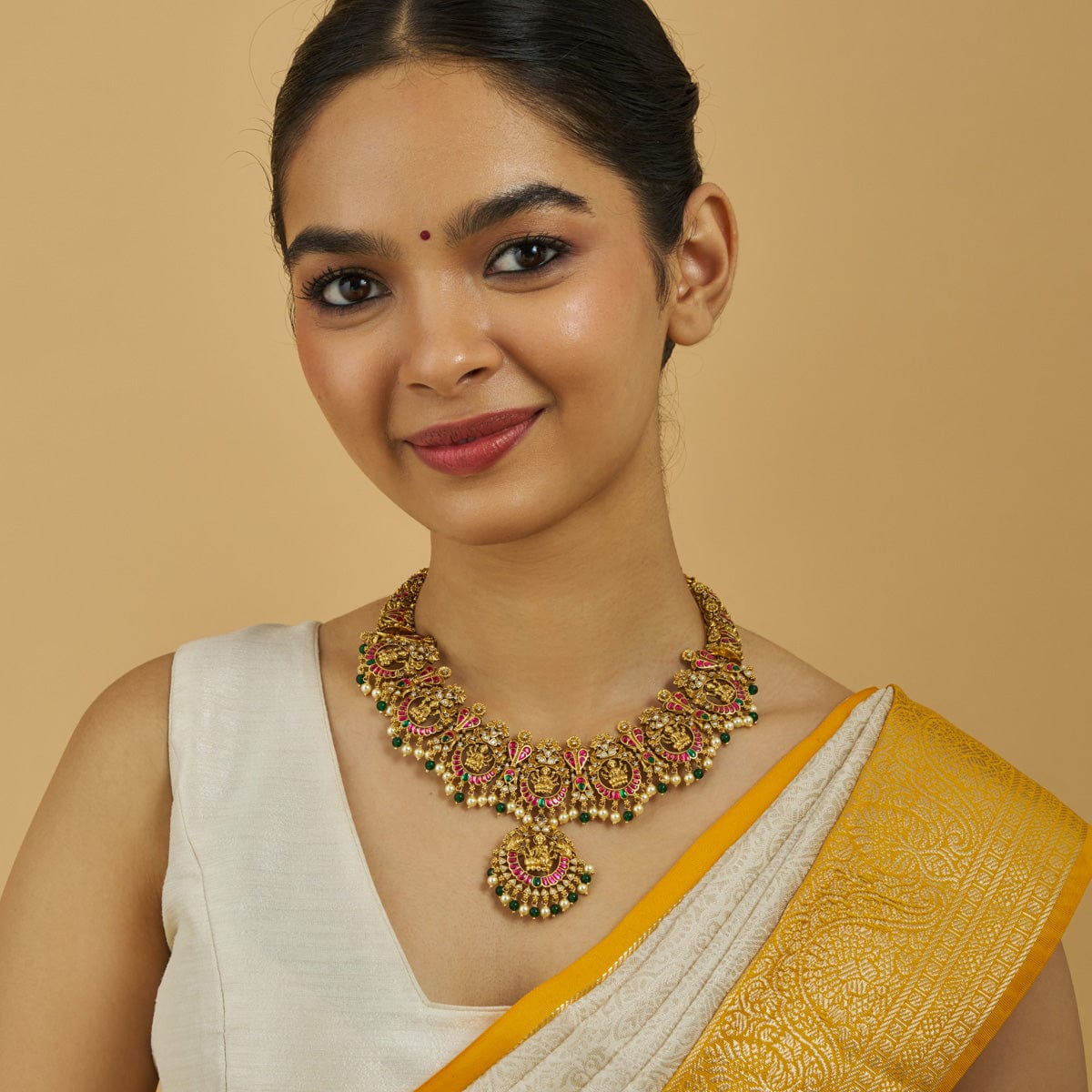 Temple Necklace Silver Temple Necklace 179727