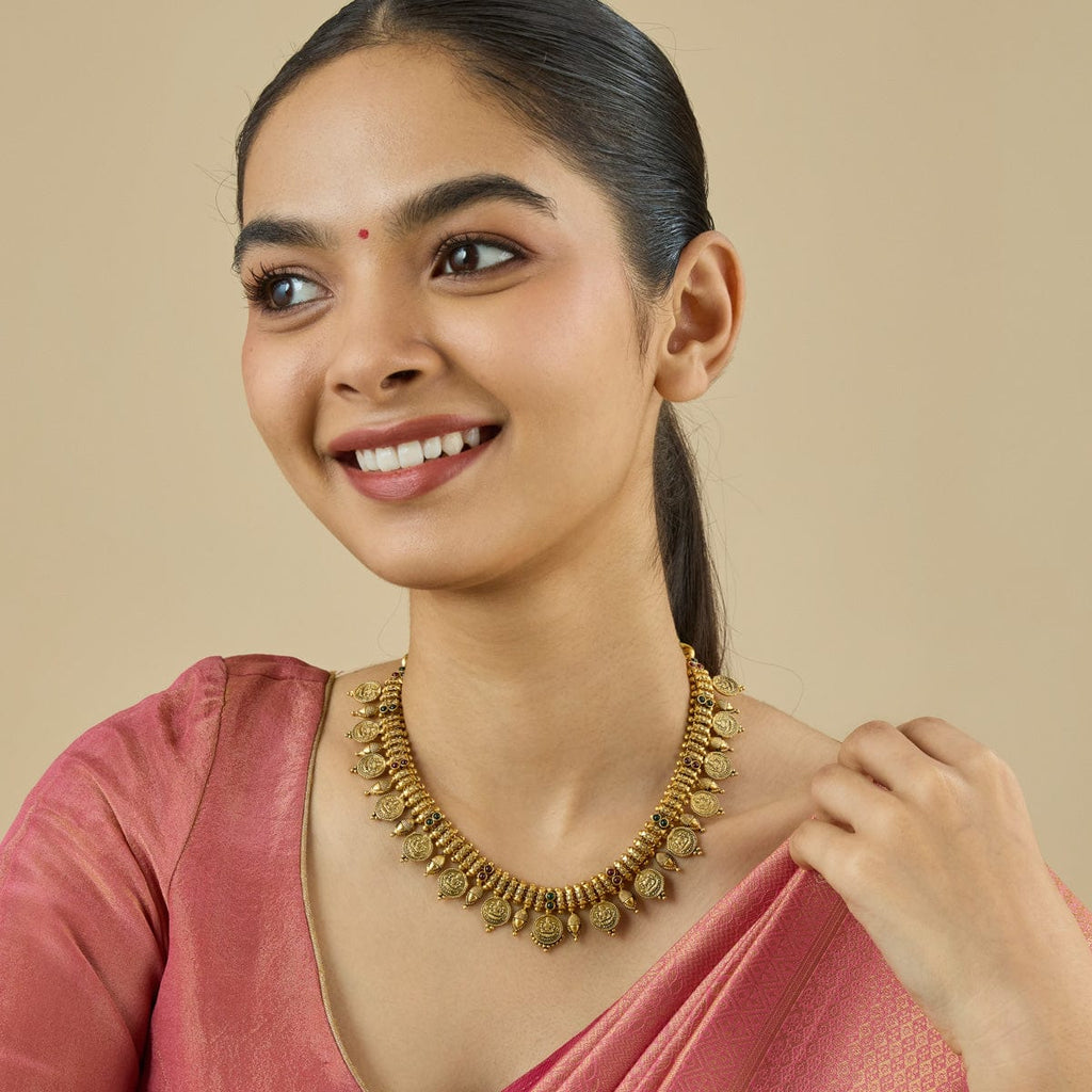 Temple Necklace Silver Temple Necklace 179774