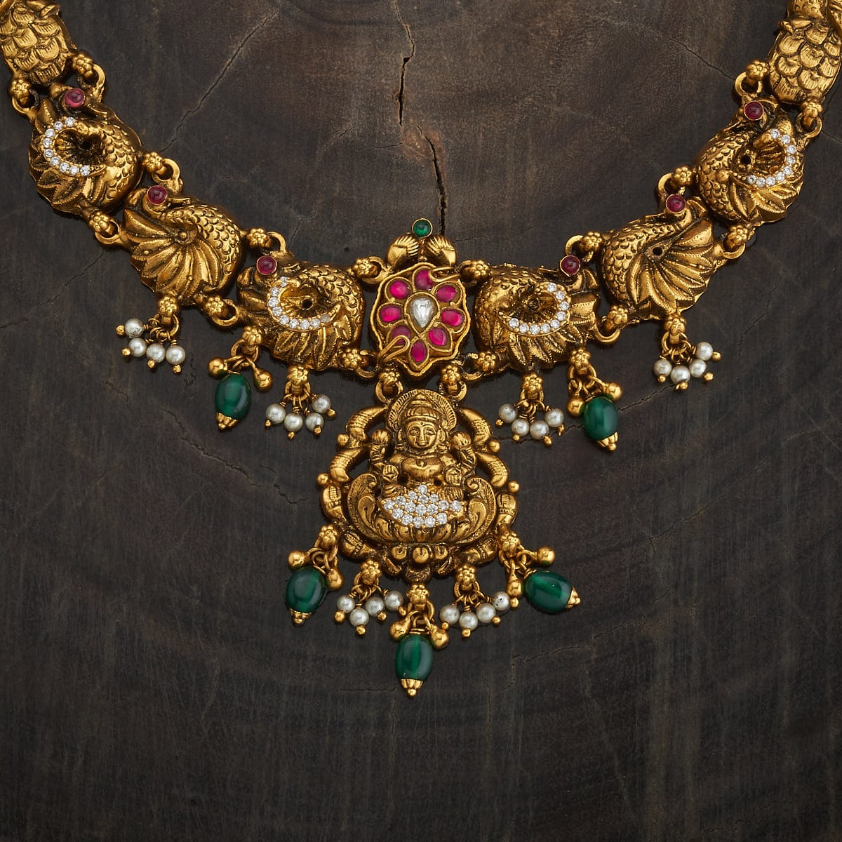 Temple Necklace Silver Temple Necklace 180458