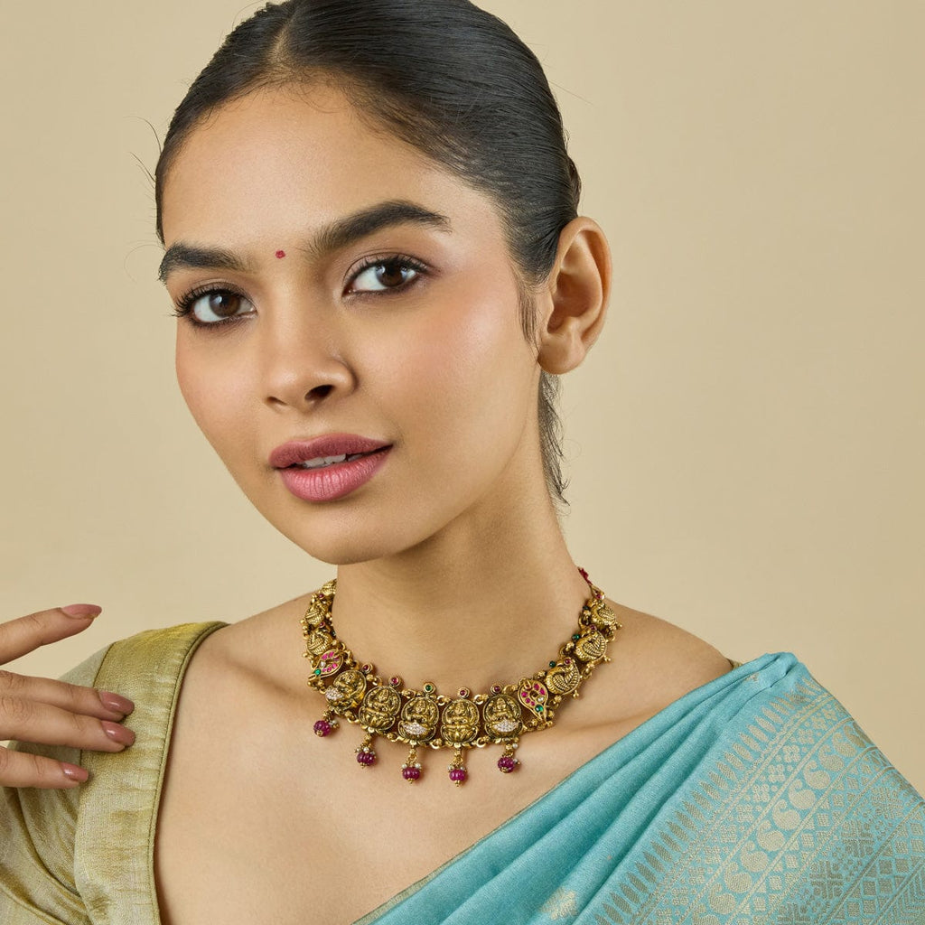 Temple Necklace Silver Temple Necklace 180460