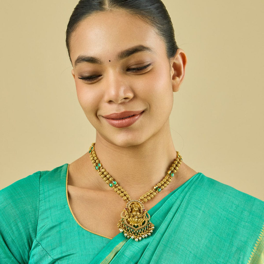 Temple Necklace Silver Temple Necklace 182351