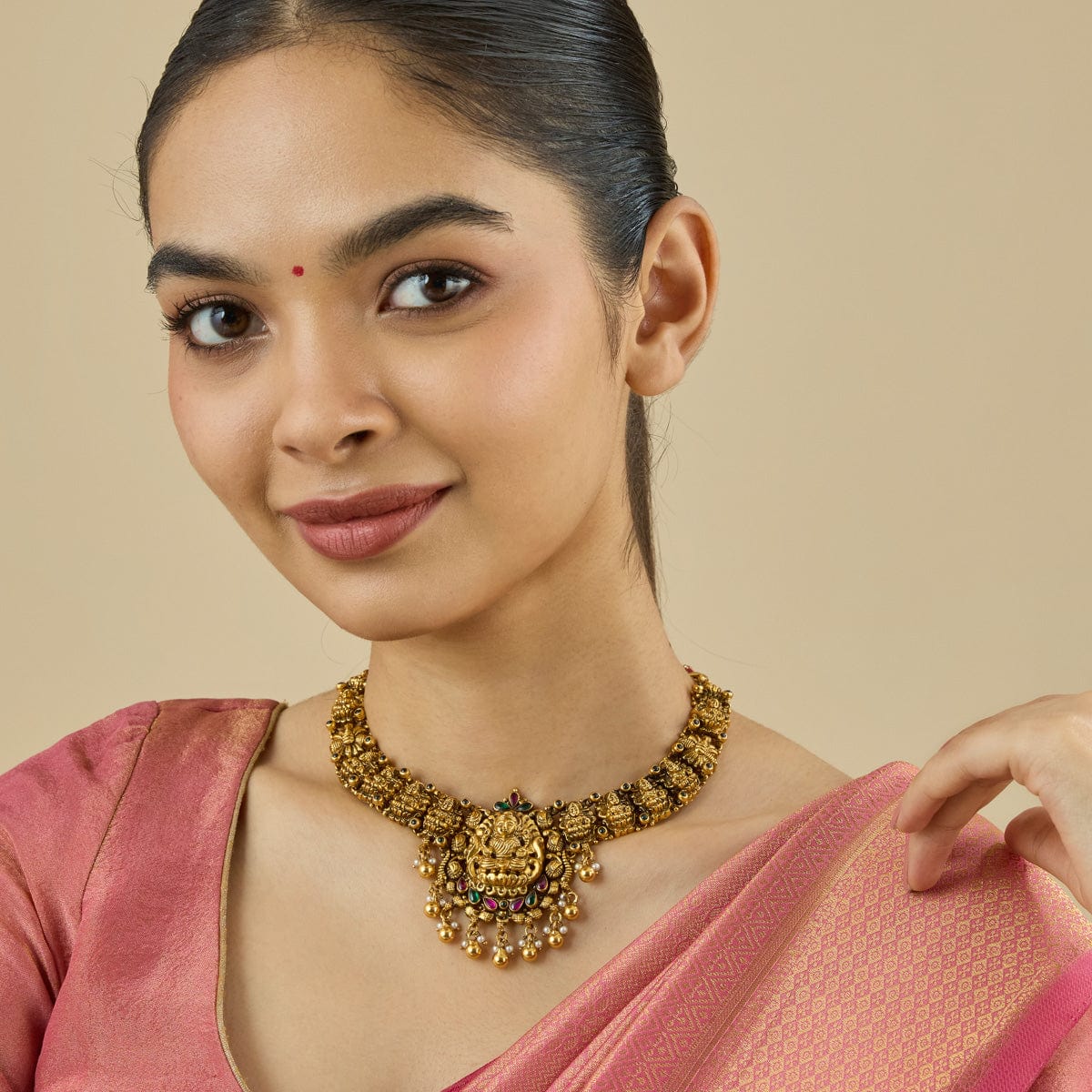 Temple Necklace Silver Temple Necklace 182352