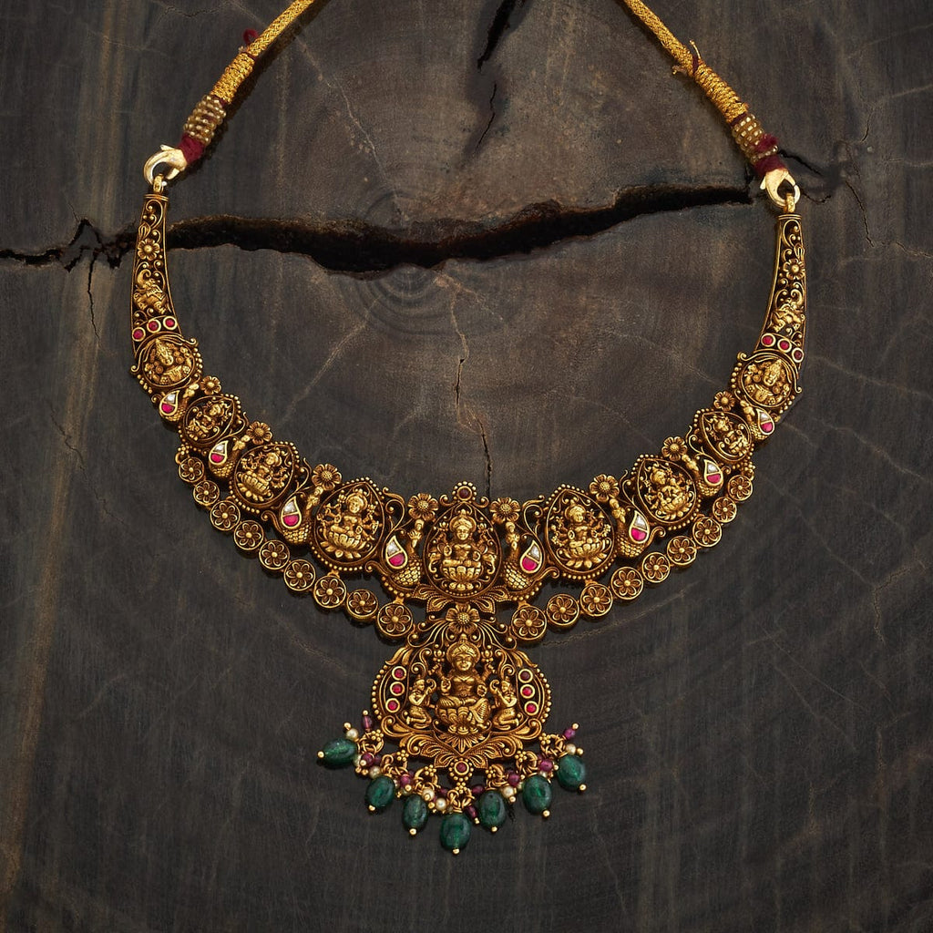 Temple Necklace Silver Temple Necklace 185371