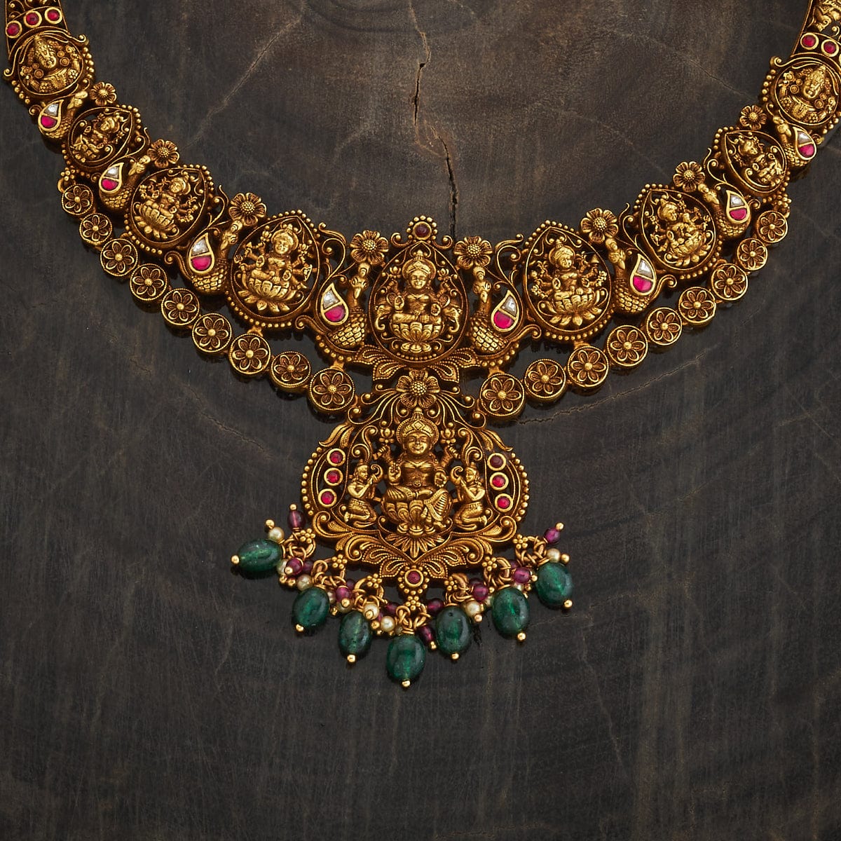 Temple Necklace Silver Temple Necklace 185371