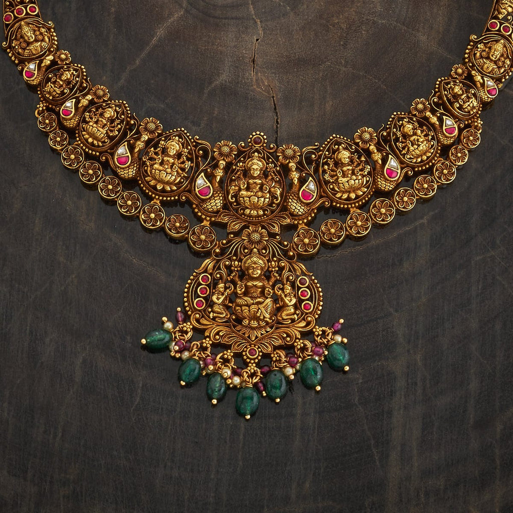 Temple Necklace Silver Temple Necklace 185371