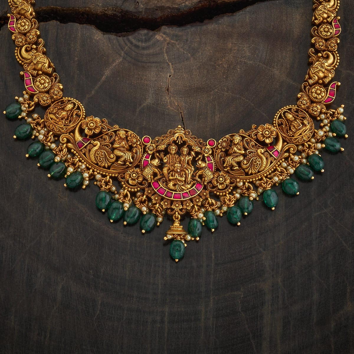 Temple Necklace Silver Temple Necklace 185374